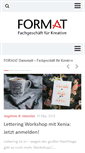 Mobile Screenshot of format-darmstadt.de